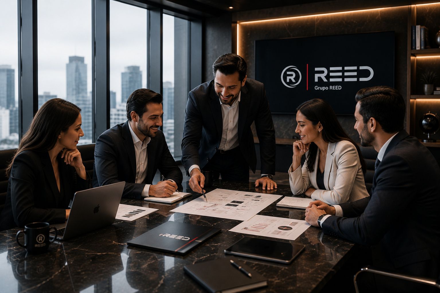 Equipo corporativo REED